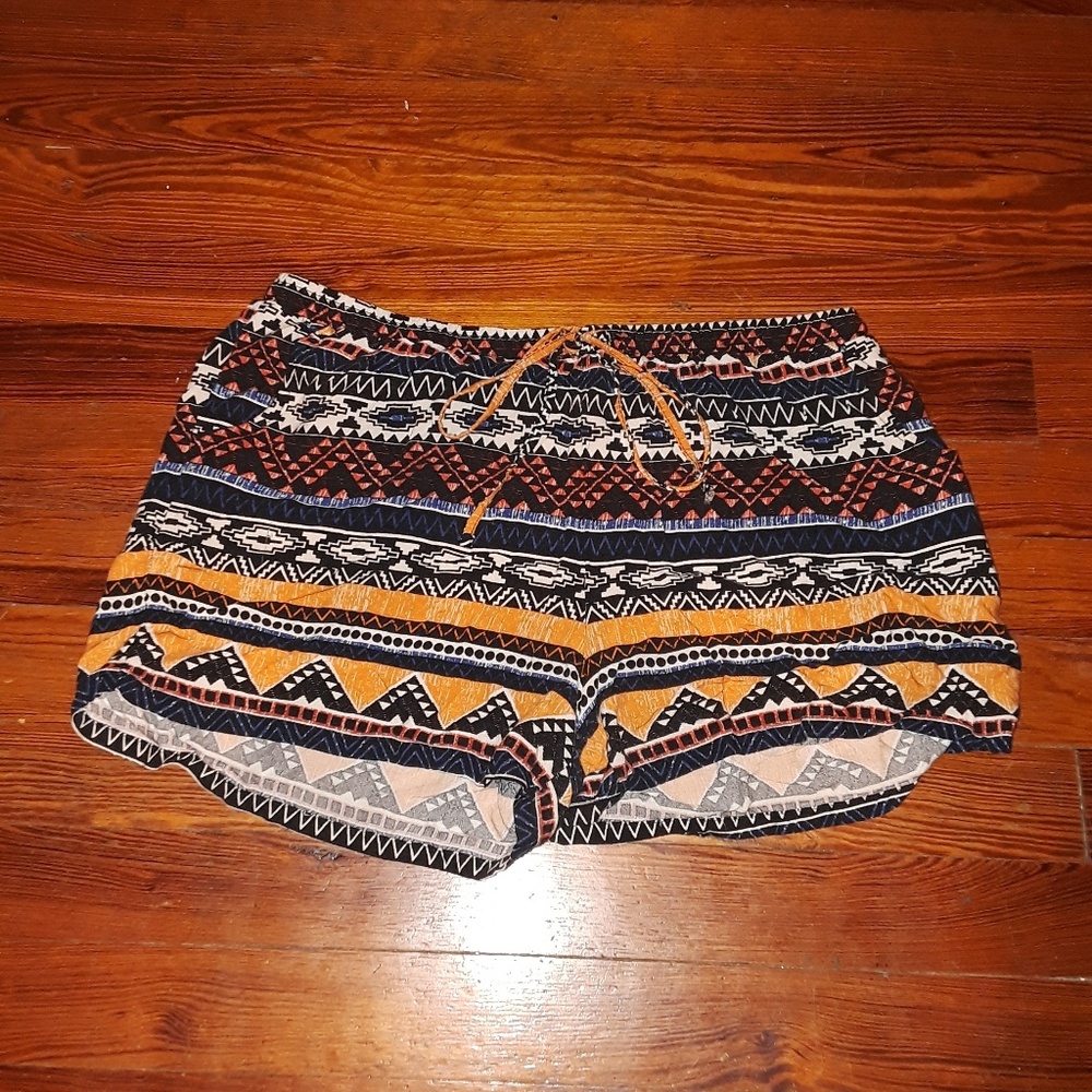 Tribal Print Shorts